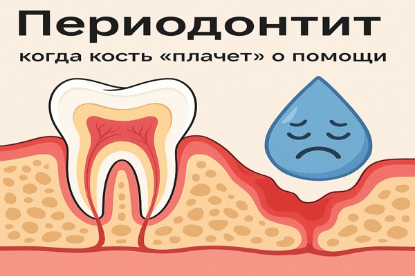 Периодонтит: когда кость