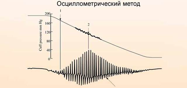 Осциллометрический метод измерения артериального давления, исследования гипертензии