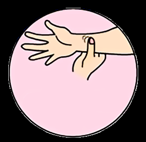 Точечный массаж пальцев при боли в сердце