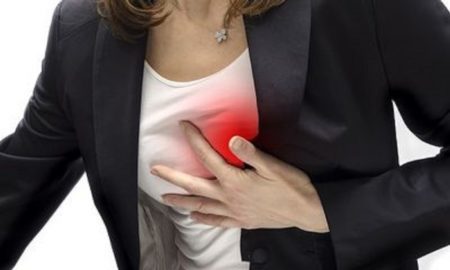 Боль в области сердца после и во время еды: причины